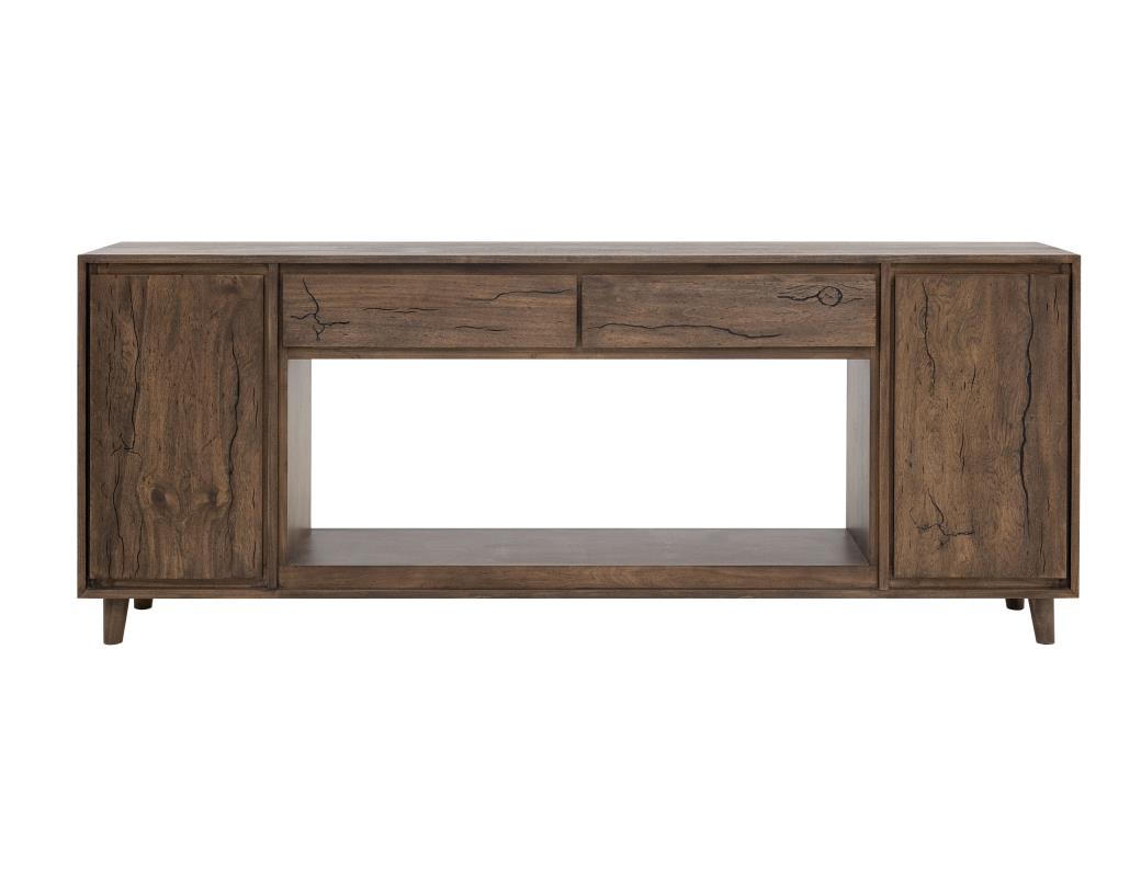 Savia, 85" TV Stand with Firep - IFD7101STNFP85