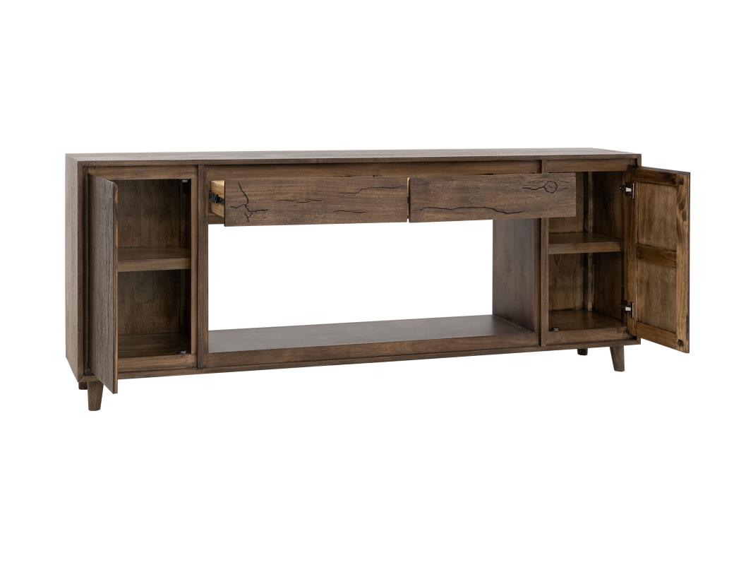 Savia, 85" TV Stand with Firep - IFD7101STNFP85