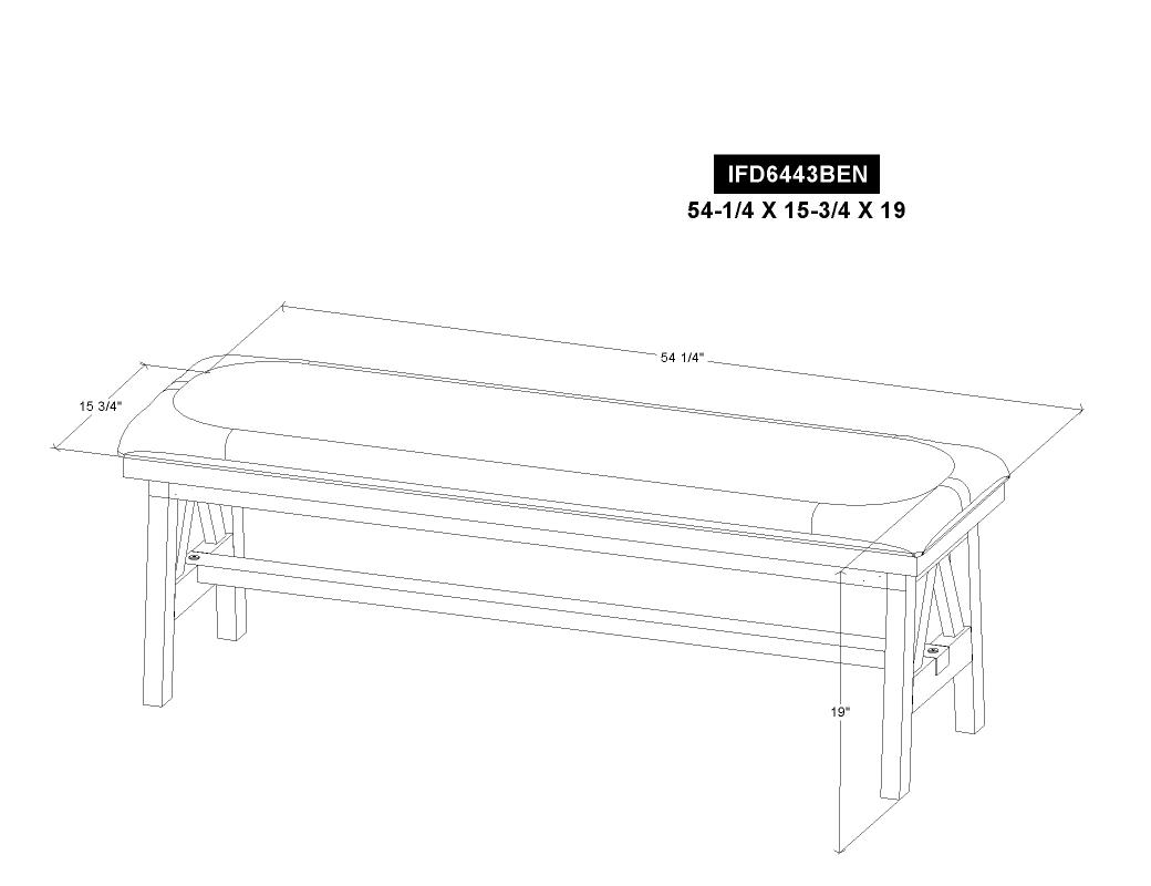 Bench - IFD6443BEN